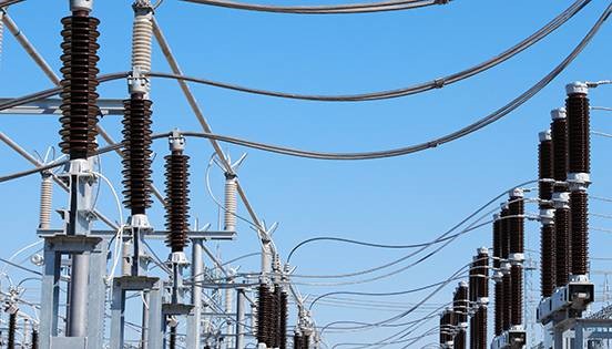 The substation at Bluewater Island, UAE 