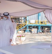 Sharjah ruler visits Al Layyah combined cycle power plant