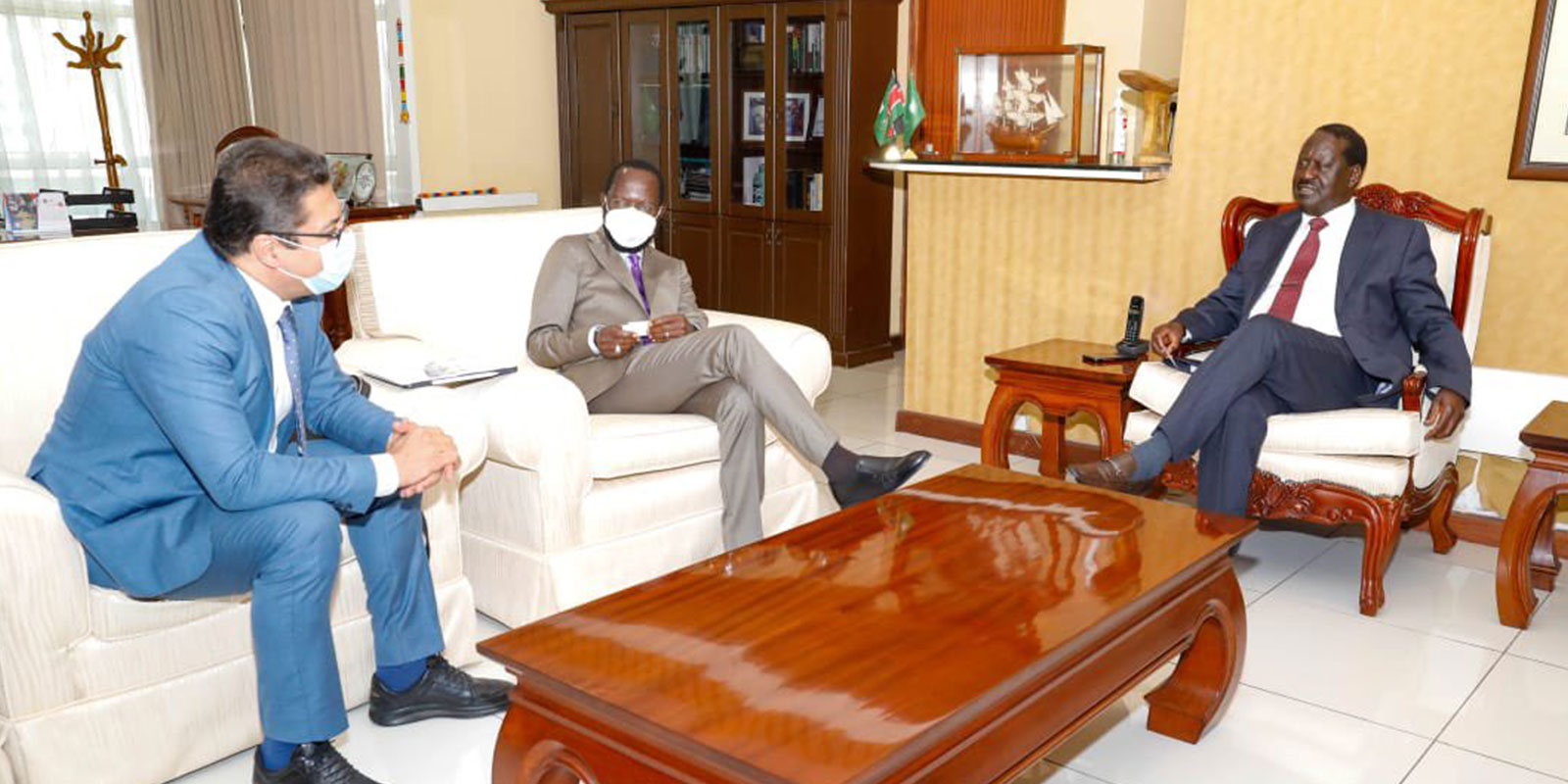 Une délégation d'elsewedy electric rencontre le premier ministre kenyan