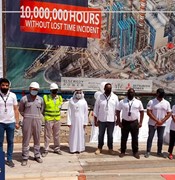 Le projet al layyah célèbre 10 000 000 d'heures de travail en toute sécurité