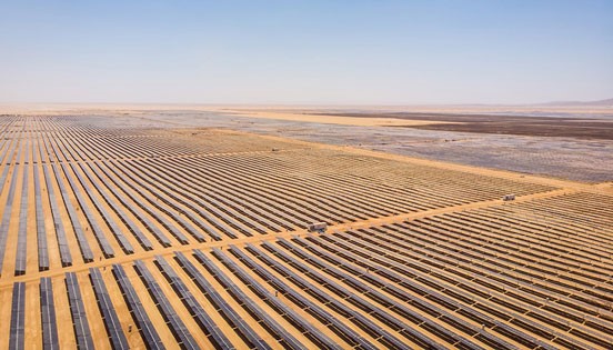 One of the World’s biggest solar parks in Benban, Egypt