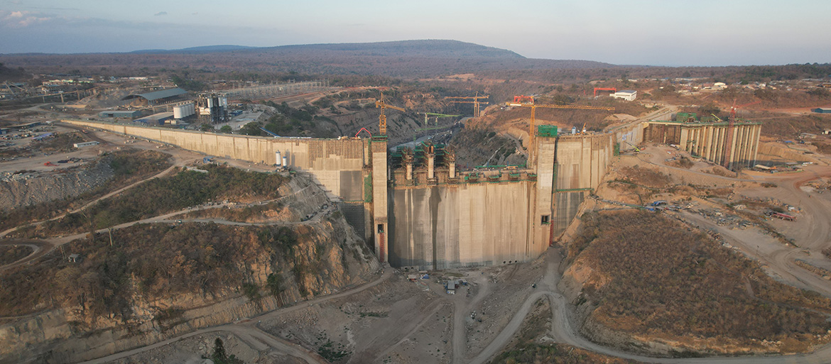 Elsewedy Electric et Arab Contractors terminent le barrage principal de JNHPP en Tanzanie et se préparent à la première mise en eau